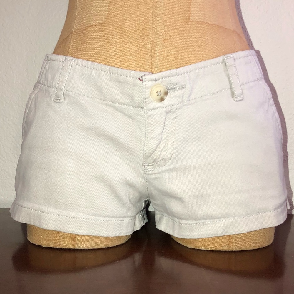 Khaki Hollister Shorts